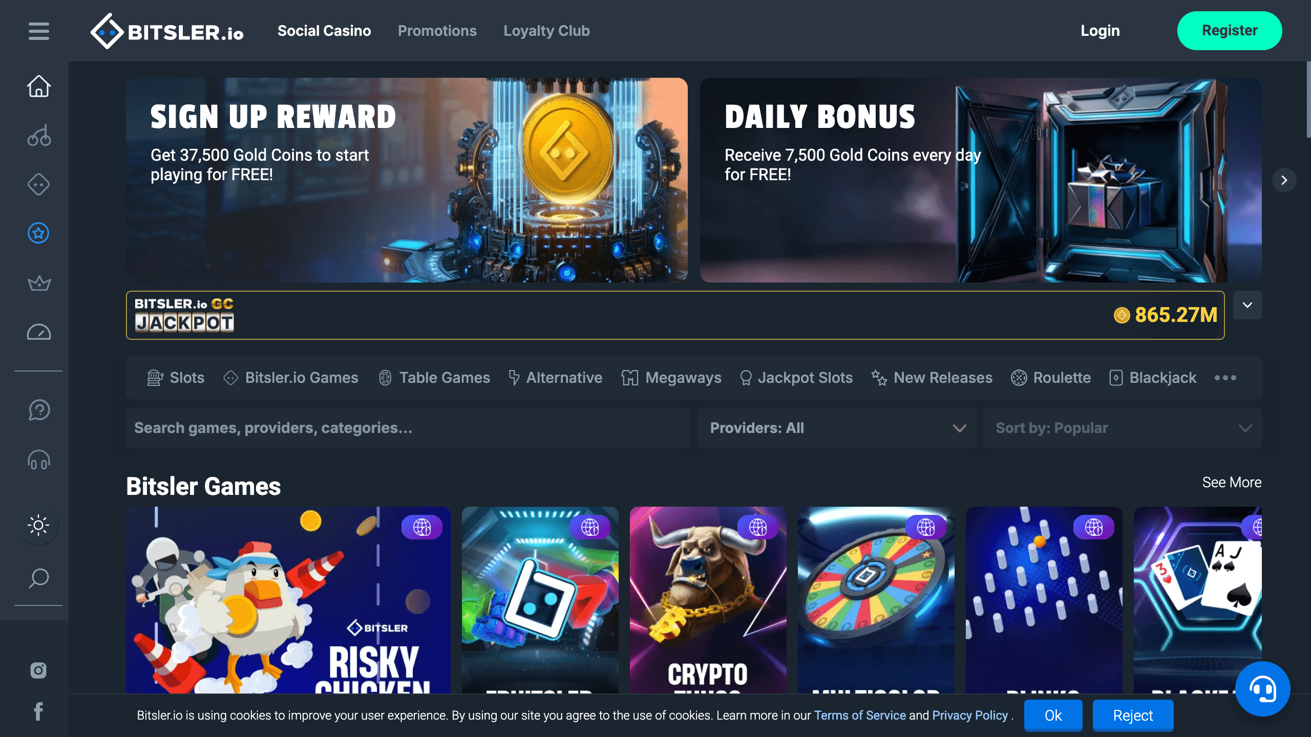 Bitsler.io Social Casino Review — Crypto speed, slick slots, and serious caveats